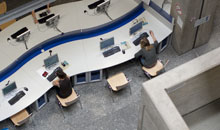 Funktionen Chipkarten-Arbeitsplätze in der Universitätsbibliothek