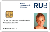 Mitarbeiter Bedienstetenchipkarte